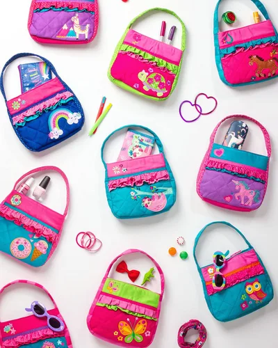 Vista 7 de Stephen Joseph Little Girls Toddler Quilted Purse, Purse for Little Girls Handbags Kids Age 3-8