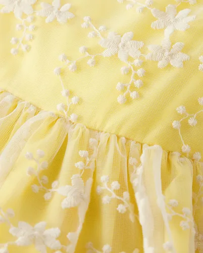 Vista 3 de Gymboree Vestidos elegantes de manga corta para niñas y niños pequeños