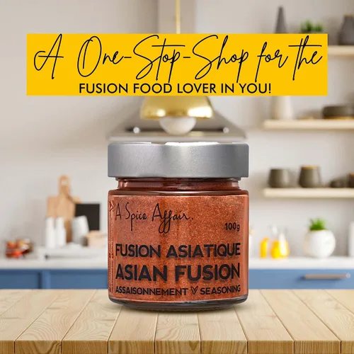 Vista 3 de A Spice Affair 's Asian Fusion - Mezcla de condimentos inspirados en Asia oriental sabrosa, aromática y rica en Umami, totalmente natural, sin OMG