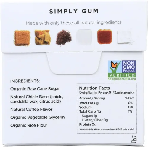 Vista 2 de Simplygum Gum Café Natural, 15