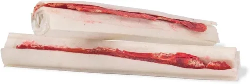 Vista 3 de Dingo Dynostix Premium - Golosinas de cuero crudo hechas con pollo real, sin rellenos ni carpetas artificiales, marca #1 de cuero crudo de Estados