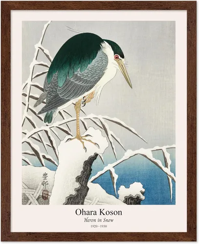 Vista 12 de Poster Master Vintage Ohara Koson Poster - Retro Blooming Lotus Flowers Print - Japanese Art - Flower Illustration - Aesthetic Design - Floral