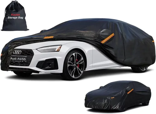 Vista 67 de Kayme Cubierta de auto SUV de 7 capas ajuste personalizado para BMW X1 (2009-2025), impermeable, para todo tipo de clima, para automóviles, cubierta
