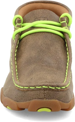 Vista 5 de Twisted X Chukka - Moc de conducción, bomber y amarillo neón, 11 M