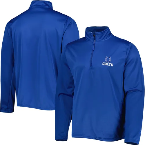 Vista 15 de Dunbrooke Camiseta Royal Buffalo Bills All-Star Tech con cremallera de un cuarto para hombre Rojo