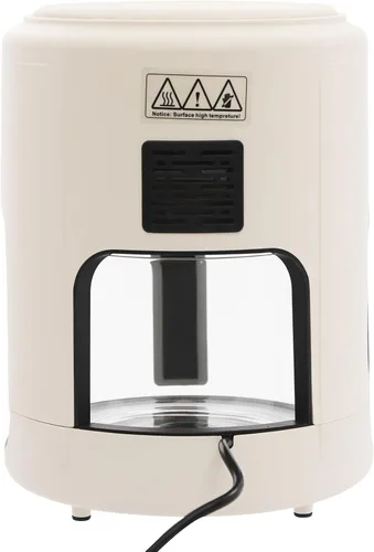 Vista 7 de Freidora aireada de vidrio de 4.2L, freidora aireada visible de 360° con pantalla táctil digital de 110 V, 1200 W, olla asada para restaurantes