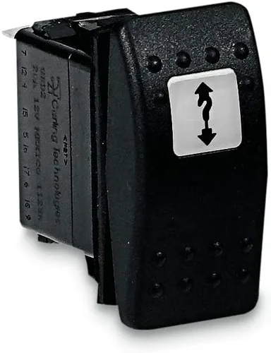 Vista 2 de WARN 99897 Kit de interruptor basculante iluminado para salpicadero, color negro