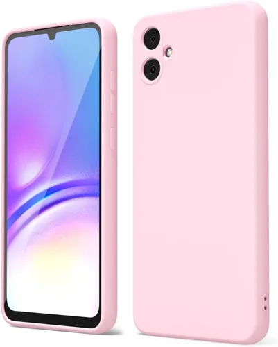 Vista 244 de oakxco Funda para teléfono Samsung Galaxy A12 con agarre de silicona líquida, linda delgada fina suave cubierta de gel de goma TPU lisa para mujeres