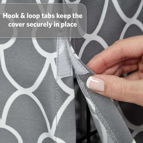 Vista 4 de MidWest Homes for Pets Funda para jaula para perros pequeños con protector de tela de Teflon, funda de privacidad de poliéster y algodón
