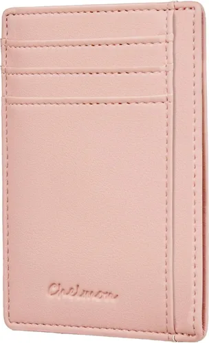 Vista 37 de Cartera Chelmon Slim RFID - Cartera de bolsillo frontal minimalista para tarjetas de crédito delgadas