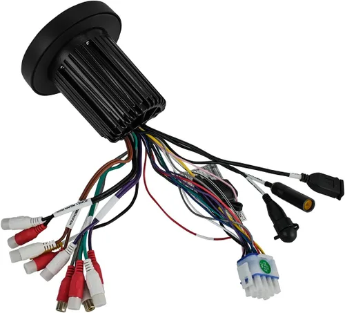 Vista 5 de DS18 MRX100 Marine Boat Head Unit - 2 zonas, salida de 4 voltios, RDS 4 x 50 vatios, pantalla de video TFT, sin reproductor de CD, audio Bluetooth