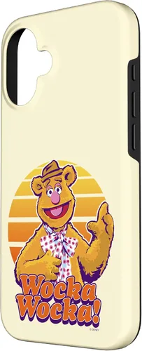 Vista 2 de Funda para iPhone 16 Disney The Muppets Fozzie Bear Wocka Wocka Retrato