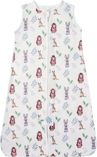 Vista 46 de TotAha Toddler Sleep Sack 2T-4T 0.5 TOG Wearable Blanket Sleeping Bag Safari de África