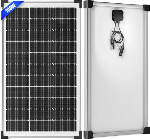 Vista 10 de Voltset - Cargador de batería solar de 10 W 12 V: mantenedor de panel solar para automóvil, barco - Cargador solar monocristalino impermeable