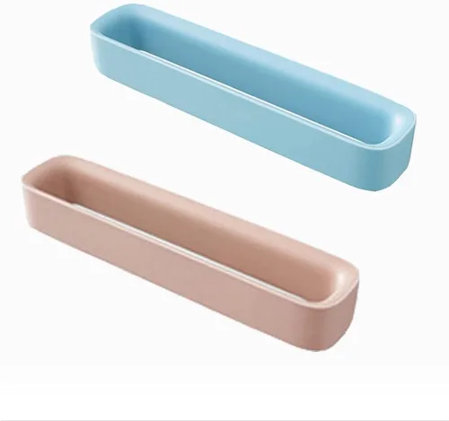 Vista 8 de Zapatero montado en la pared, zapatero colgante para puerta, soportes autoadhesivos para montar en la pared, estante colgante para baño, caja
