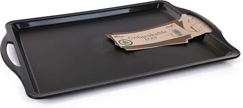 Vista 20 de Mintra Home Bandeja de servir duradera (1 unidad, verde) – Plato con asa de 14 pulgadas 'verde