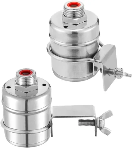 Vista 3 de 304 Stainless Steel Float Valve Fully Automatic 1/2 Inch Filling Bump Water Inlet Floating Ball For Tanks(Max Range 35MM)