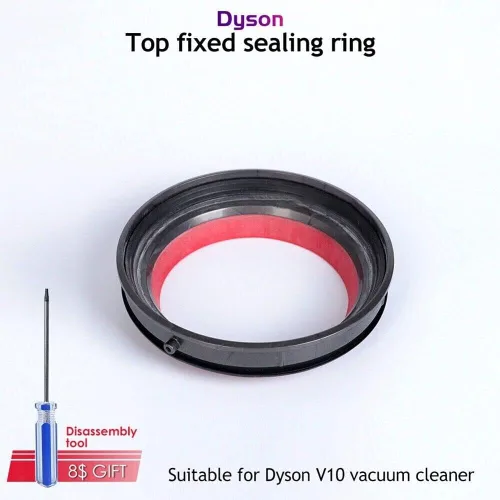 Vista 7 de Anillo de sellado fijo superior de cubo de polvo para aspiradora Dyson V10 Para Dyson V10