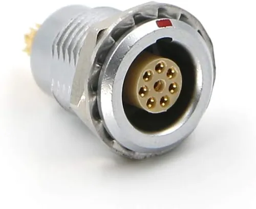 Vista 11 de 1B FSG - Conector de empuje giratorio de 2 pines macho para cámara Kinemini 4k (2 pines, FSG)