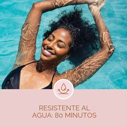 Vista 5 de Coppertone Glow - Espray de protección solar FPS 30 con brillo, protector solar en aerosol resistente al agua, pantalla solar de amplio espectro FPS