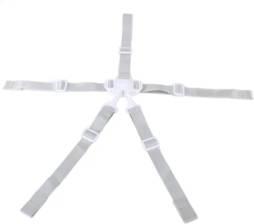Vista 10 de Eujgoov Correas ajustables para silla de bebé, arnés de 5 puntos, correa de seguridad para cochecito, silla de bebé, universal, para silla de bebé