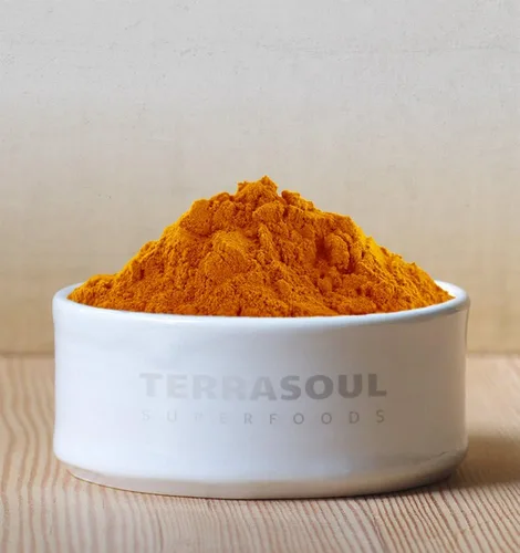 Vista 3 de Terrasoul Superfoods Polvo de cúrcuma orgánica, 4 libras (paquete de 4) - Curcumina Probado en laboratorio para pureza Calidad premium