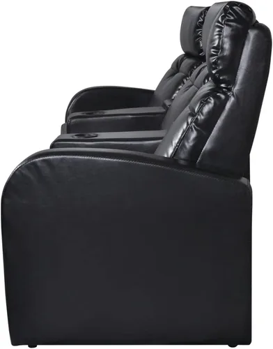 Vista 4 de 【Cómodo y duradero】Silla de estilo moderno, sillón de respaldo alto, adecuado para sala de estar, dormitorio, club, sofá reclinable de cine en casa