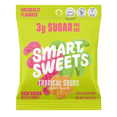 Vista 19 de SmartSweets - Paquete variado para adultos, dulces con bajo contenido de azúcar y calorías, idea de regalo de Año Nuevo, paquete de cuidado