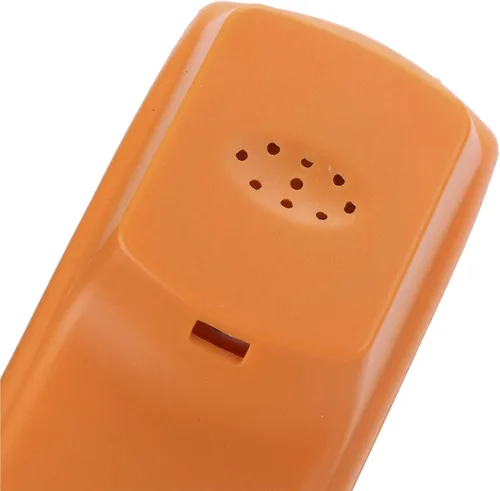 Vista 9 de Estink Teléfono de escritorio montado en la pared, teléfono fijo delgado portátil con exquisita mano de obra, adecuado para el hogar, oficina