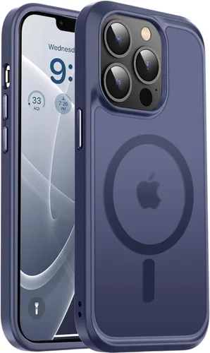 Vista 15 de Vooii Funda para iPhone SE 3ª/2ª/2020 con Magnético, Funda iPhone 8/7 [Compatible con Magsafe] [Diseño Integrado] Sensación de Agarre Cómoda Delgada