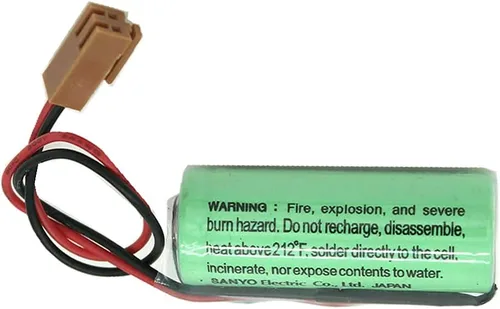 Vista 6 de Paquete de 50 baterías de repuesto PLC de 3 V 2500 mAh para CR17450SE-R A98L-0031-0012 CR17450-17450, serie CNC FANUC