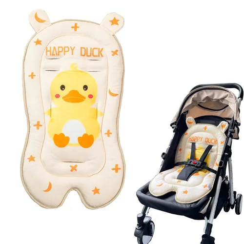 Vista 8 de Letton Inserto de cochecito de bebé, forro universal transpirable para asiento de cochecito de bebé, inserto de asiento de automóvil infantil