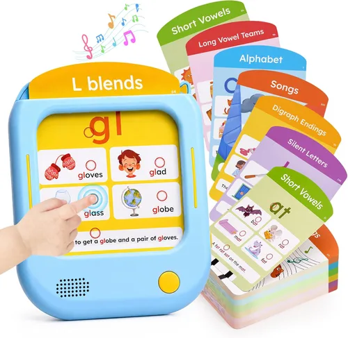 Vista 13 de JoyCat - Tableta de aprendizaje bilingüe para niños, 106 tarjetas parlantes español-inglés