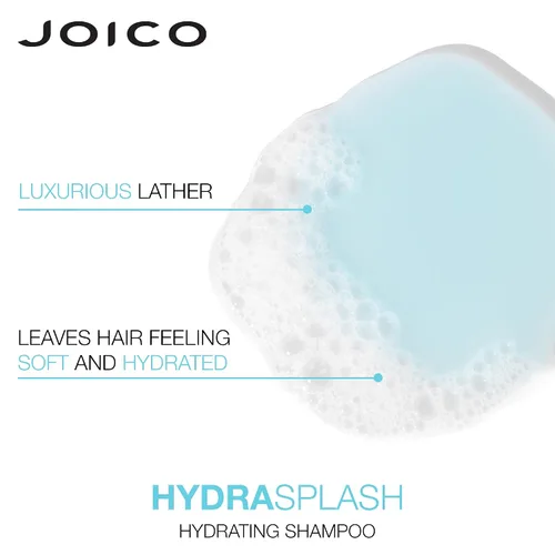 Vista 6 de Joico HydraSplash - Champú y acondicionador hidratante Para cabello fino, medio y seco Reponer la humedad Añade hidratación y suavidad Con