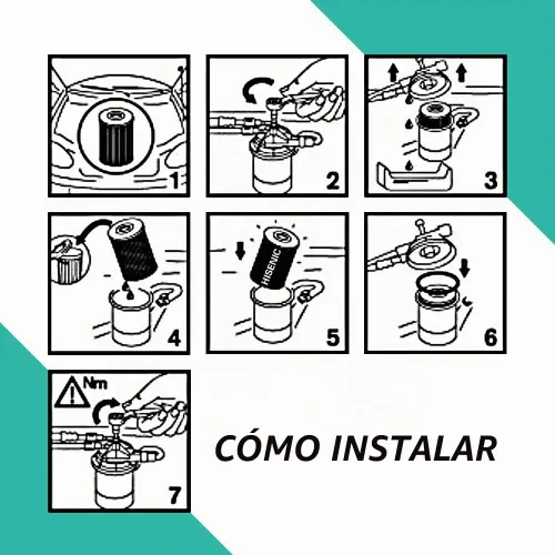 Vista 4 de Filtro de aceite para MBz 3.0L Diesel Sprinter 2500 3500 4500