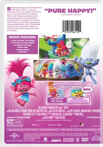 Vista 2 de Trolls DVD