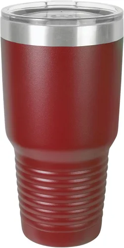 Vista 16 de Polar Camel Vaso aislado al vacío de acero inoxidable de 30 oz (negro)