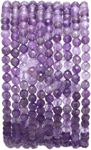Vista 60 de BEADIA Cuentas de piedra natural africana de turquesa faceted rondelle 3x4mm semipreciosas sueltas para hacer joyas 38cm