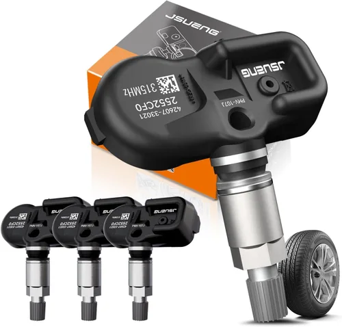 Vista 11 de Sensores TPMS, 315Mhz conjunto de 4 sistemas de monitor de presión