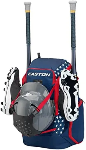 Vista 11 de Easton Walk-Off Mojo - Mochila para equipamiento de béisbol y softbol, varios