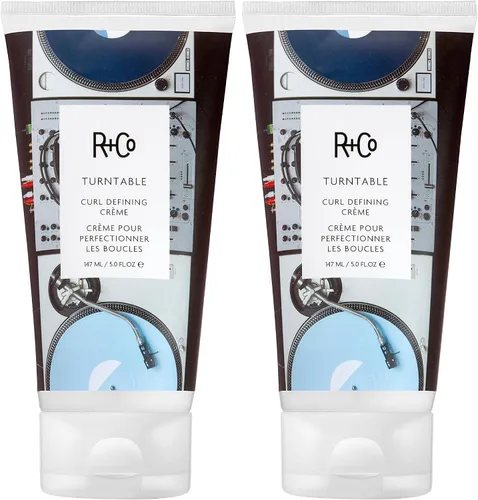 Vista 5 de R+Co TURNTABLE Curl Defining Crème – Defines & Enhances Curls, Adds Moisture & Shine, All Hair Types