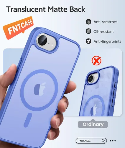 Vista 103 de FNTCASE Funda para Motorola Moto G-Stylus-5G-2025: Funda magnética translúcida mate a prueba de golpes para Moto G Stylus 2026, funda protectora