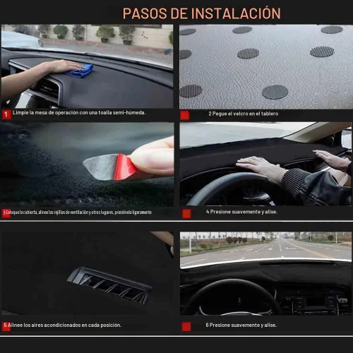 Vista 5 de Cubierta de Tablero a Medida para Chevy Chevrolet Silverado/GMC Sierra C1500 C2500 C3500 K1500 K2500 K3500 de 1997-2000, GMC Yukon/Chevy Tahoe