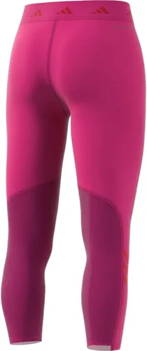 Vista 2 de adidas Mallas Techfit de 3 rayas 78 para mujer, Tinta Legend Ink-legend