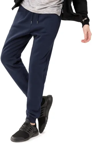 Vista 6 de Shiyifa Pantalones deportivos de invierno con forro polar para hombre, con bolsillos