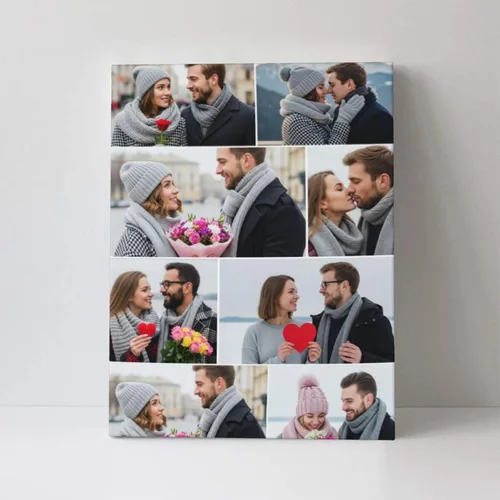 Vista 2 de Nxwdwqa Impresiones en Lienzo Personalizadas con Tus Fotos Impresas, Arte de Pared en Lienzo Personalizado, Sube Tu Foto al Arte de Pared, Regalo