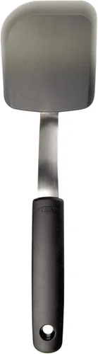 Vista 5 de OXO Good Grips - Espátula de silicona para galletas de acero inoxidable para cortar y servir