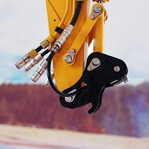 Vista 6 de TOUCAN RC HOBBY LESU Metal Grab Grapple Fixed Mount 1/14 RC Excavadora hidráulica PC360
