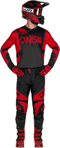 Vista 15 de O'NEAL Element V.24 Jersey Racewear Hombre Negro/Neón S
