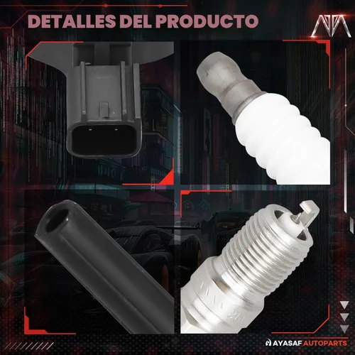 Vista 2 de DG508 Bobinas de encendido y bujías Juego de 8 unidades para Ford 2003-2014 E-150, 1997-2002 E-150 Econoline/E-250 Econoline, 1997-1998 E-350